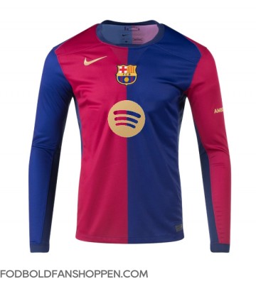 Barcelona Hjemmebanetrøje 2024-25 Langærmet